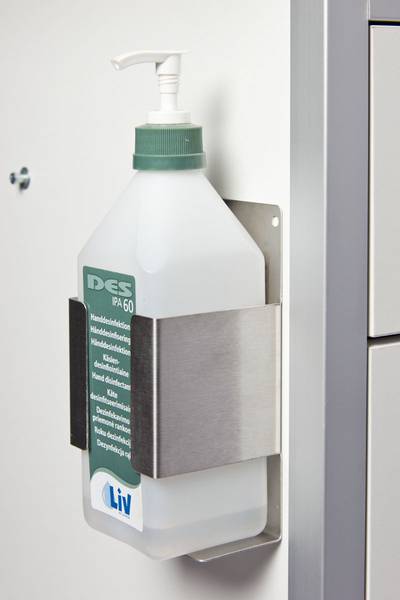 Hovedbilde Holder for håndsprit, rustfri